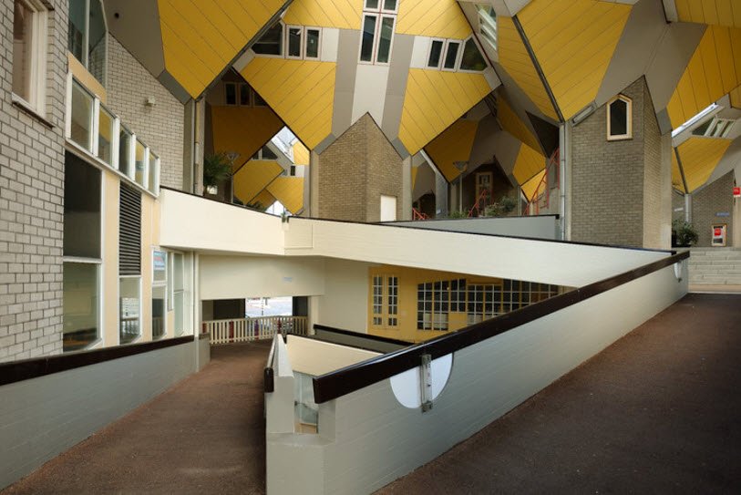 Cube Houses (Kubuswoningen), Rotterdam, South Holland, Netherlands